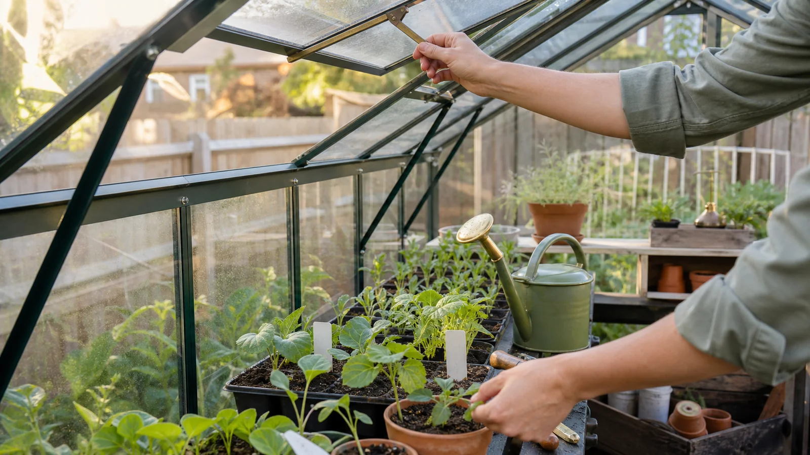 Greenhouse Gardening Tips for Calm, Healthy Plants