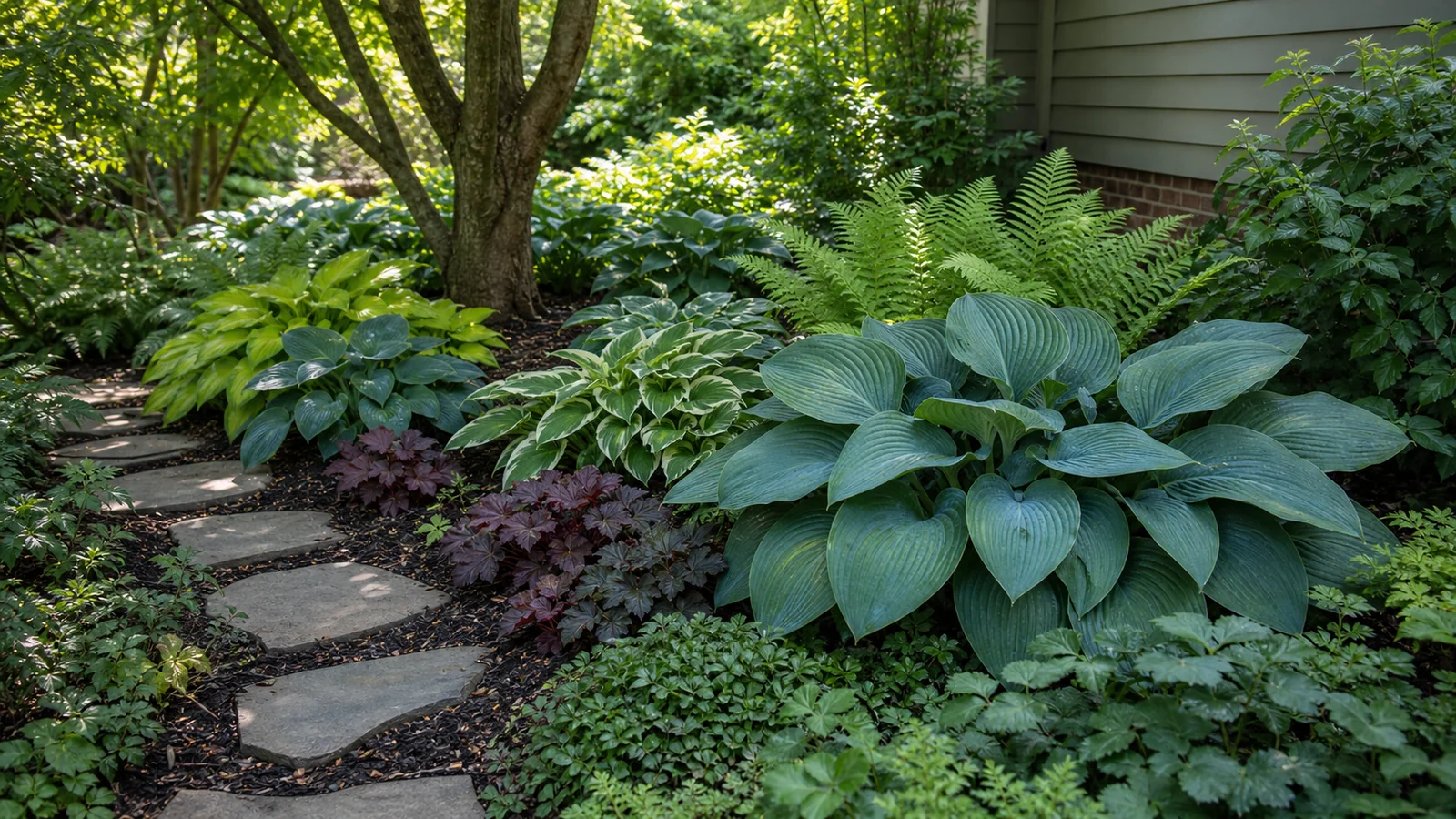 Hostas for Shade Gardens With Lasting Texture
