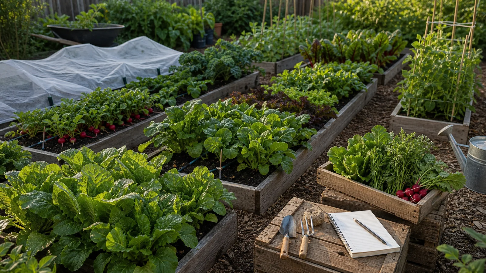 Market Gardening Lessons for Home Beds